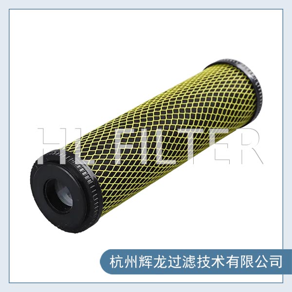 JPC5電鍍活性炭粉末纖維濾芯（黃網）1