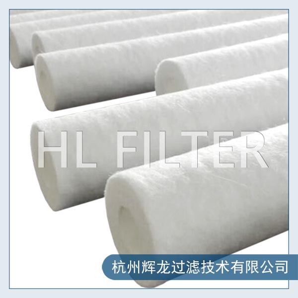 表面毛細纖維超高納污量熔噴濾芯1